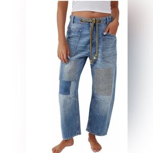 Free People Moxie Jeans in Truest Blue